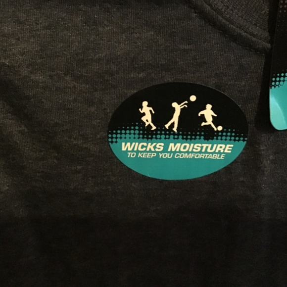 NWT Boys Hanes Ultimate denim color tshirt - Picture 5 of 6